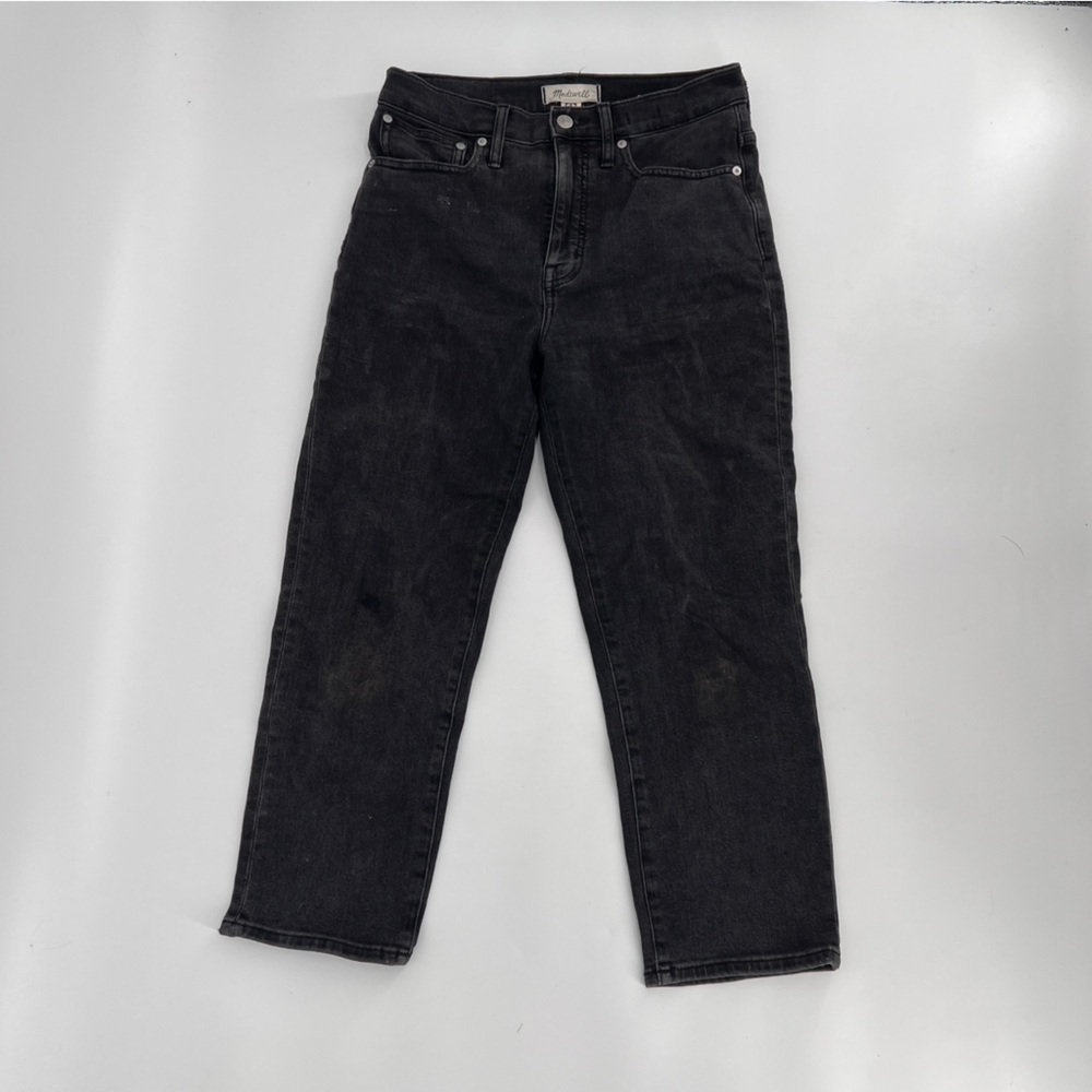 Madewell Women's Straight Leg Jeans - Black